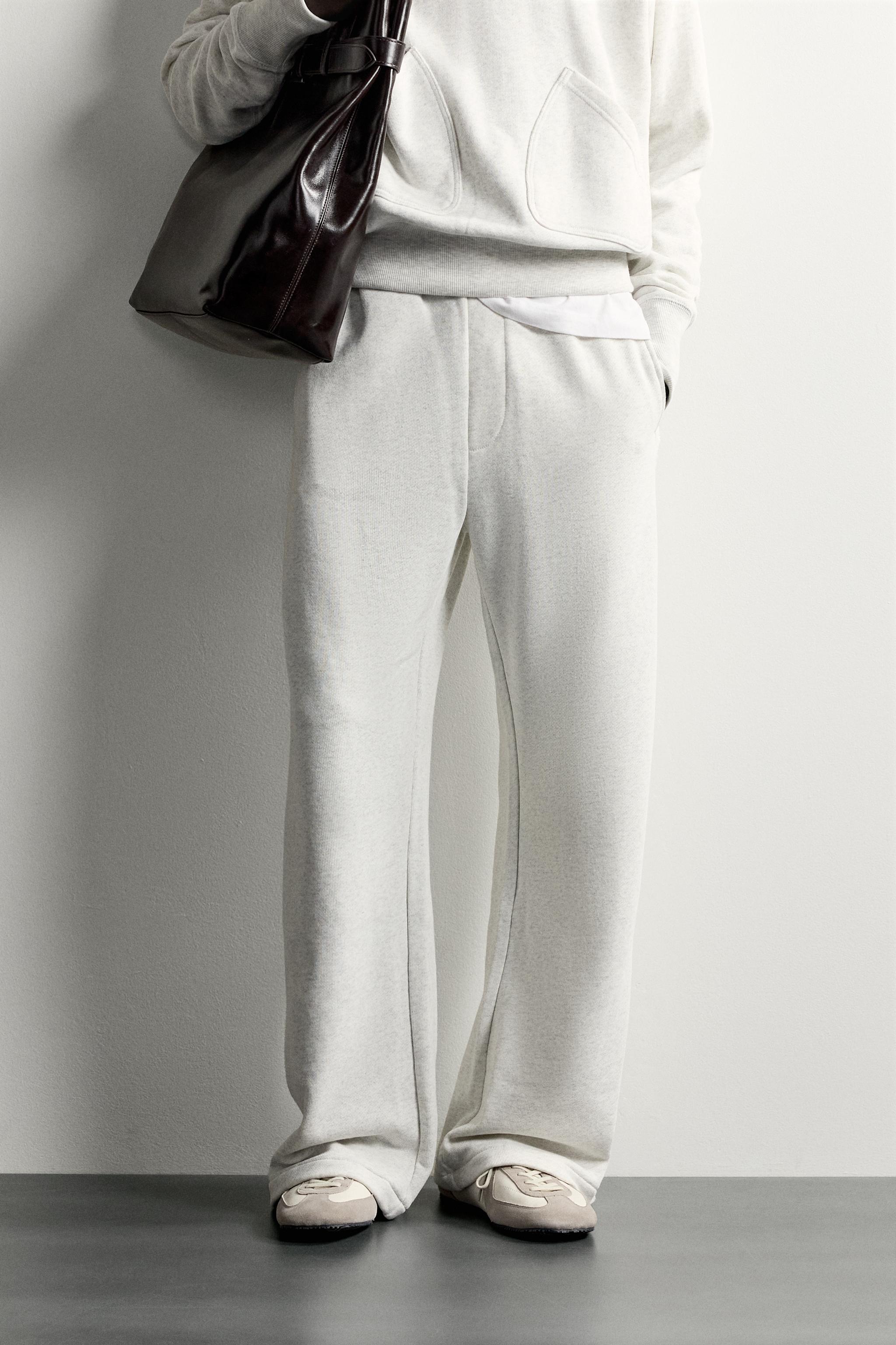 Zara RELAXED JOGGING FIT PANTOLON görsel 2