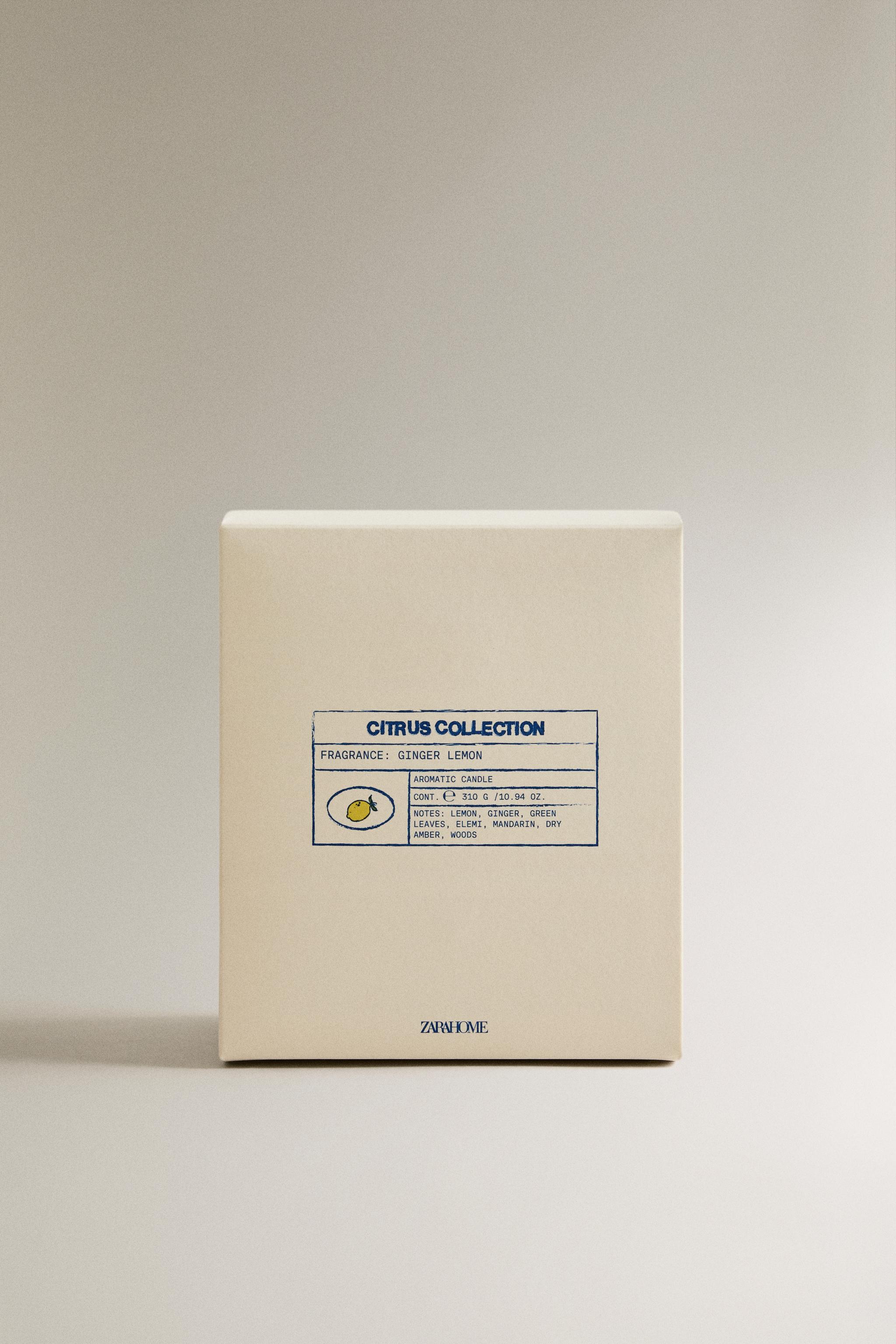 310 G) GINGER LEMON KOKULU MUM - Pastel sarı | ZARA Türkiye / Turkey