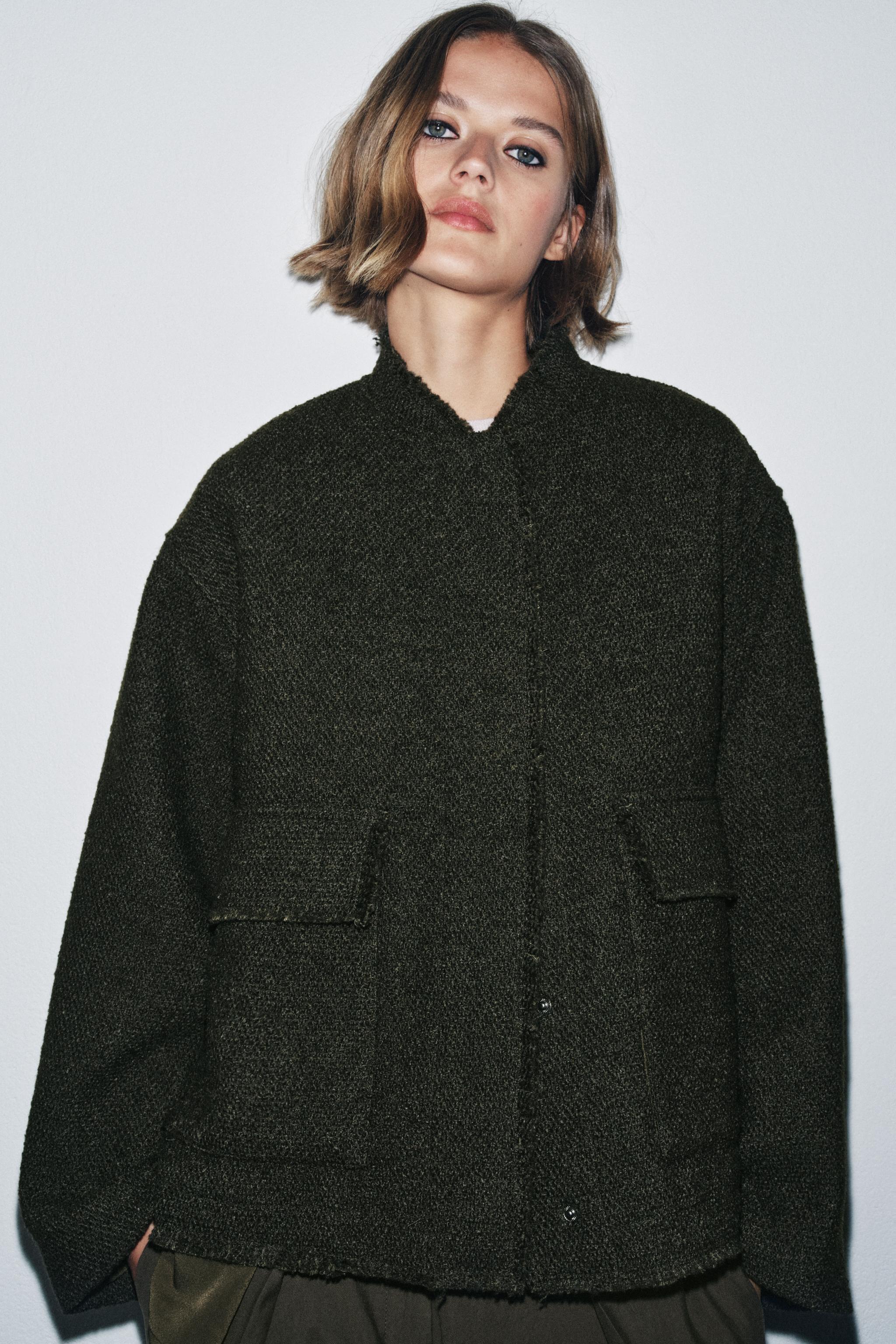 VESTE STRUCTURÉE AVEC LAINE ZW COLLECTION
