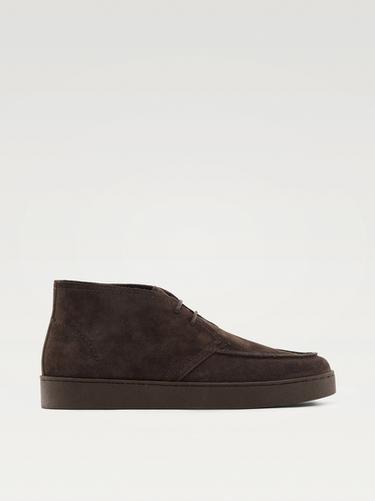 Zapato abotinado bordón - Marrón de Zara