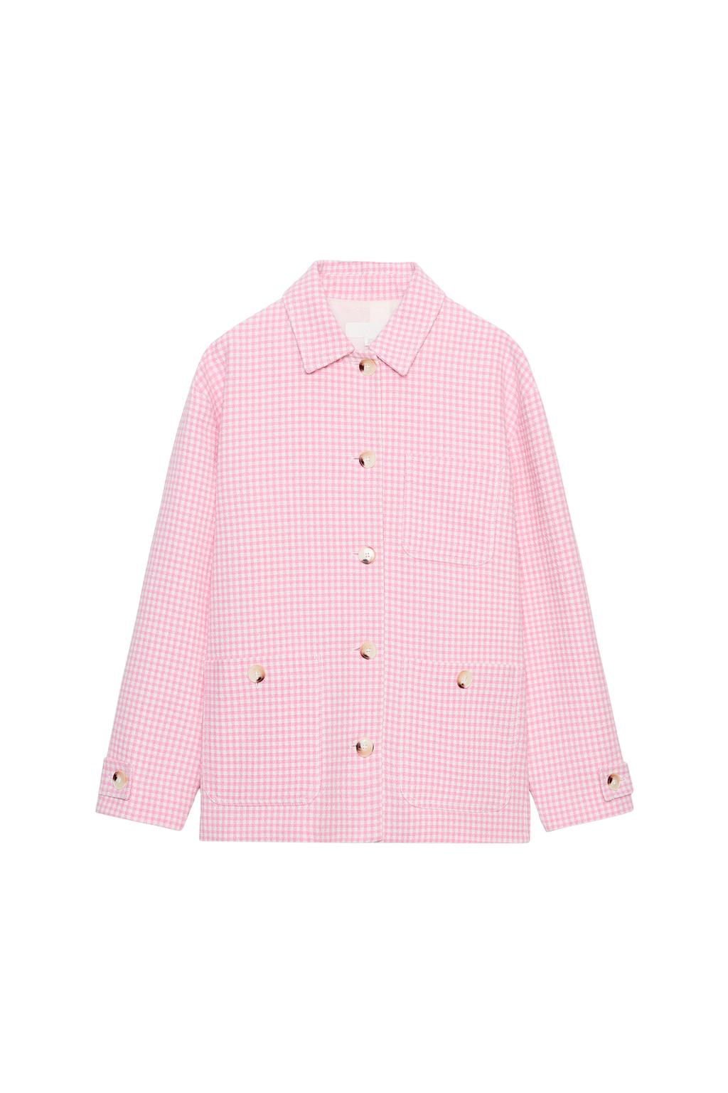 GINGHAM CHECK JACKET - image 3