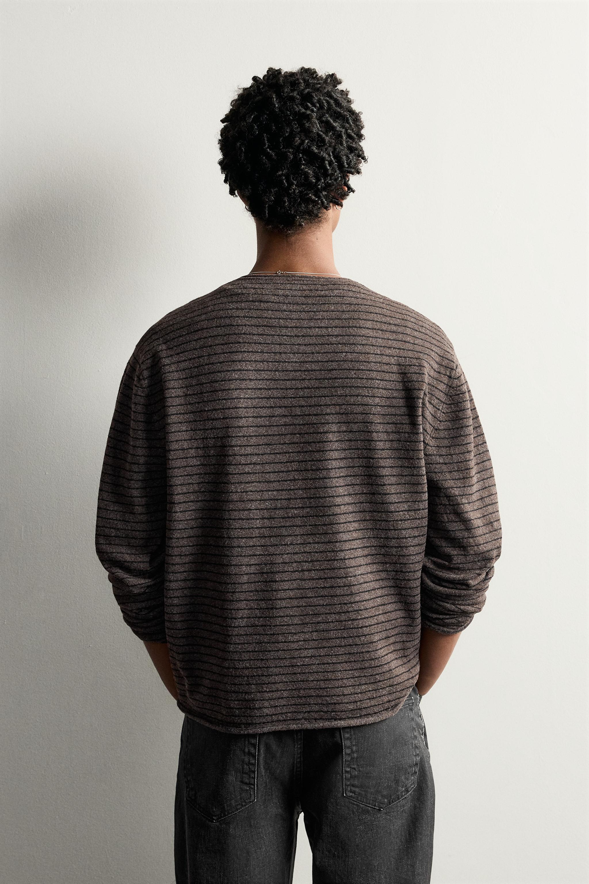 PULL RELAXED FIT À RAYURES
