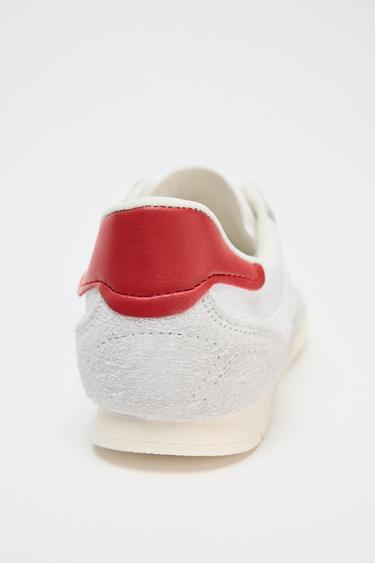 TENNIS AVEC PIÈCES ET COULEURS VARIÉES - Blanc de Zara - Image 4