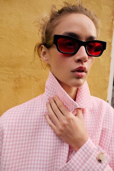 VESTE À CARREAUX VICHY - Rose / Blanc de Zara - Image 7