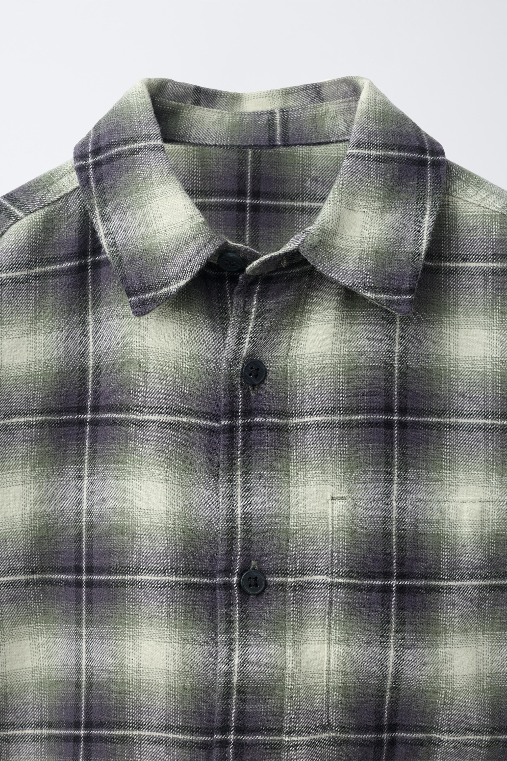 CHEMISE À IMPRIMÉ CARREAUX