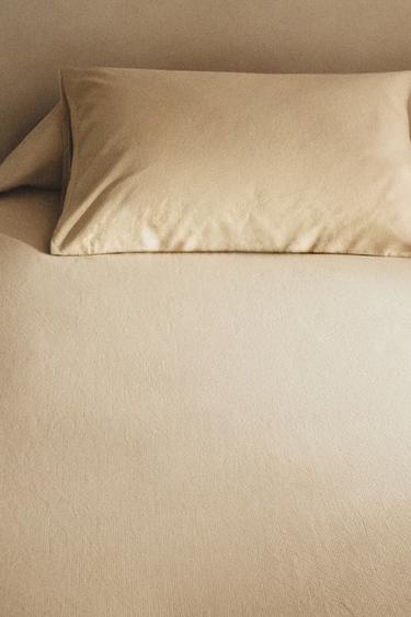 FUNDA DUVET ALGODÓN TEXTURA - Beige de Zara