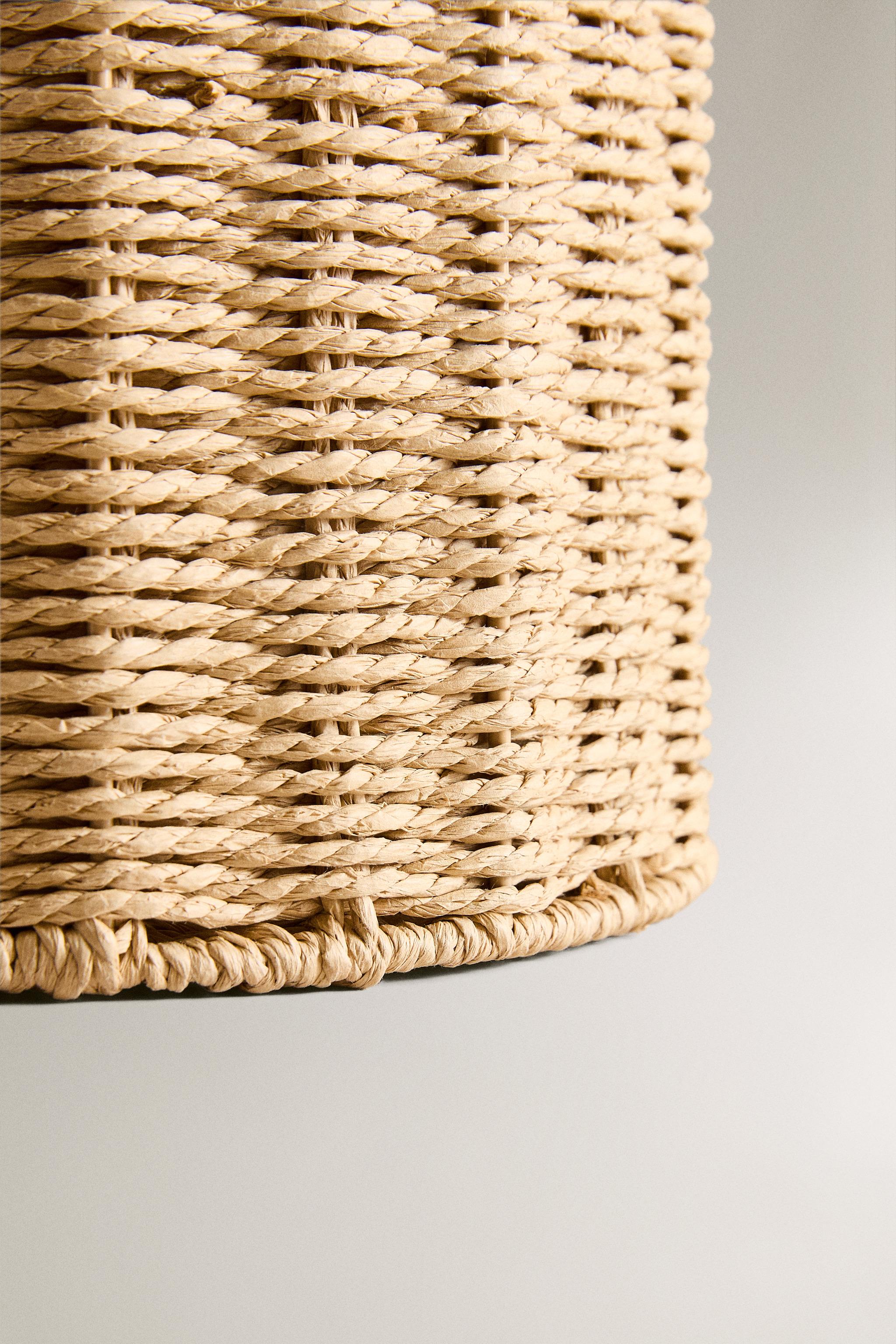 CORBEILLE RONDE DOUBLURE COTON