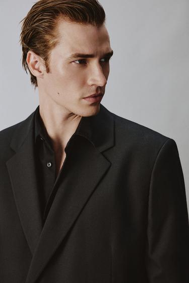 BLAZER COURT DE COSTUME - Noir de Zara - Image 6