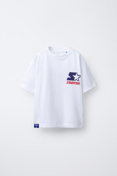 ΜΠΛΟΥΖΑ ΜΕ ΕΤΙΚΕΤΑ STARTER ® - Λευκό του Zara - Εικόνα 0
