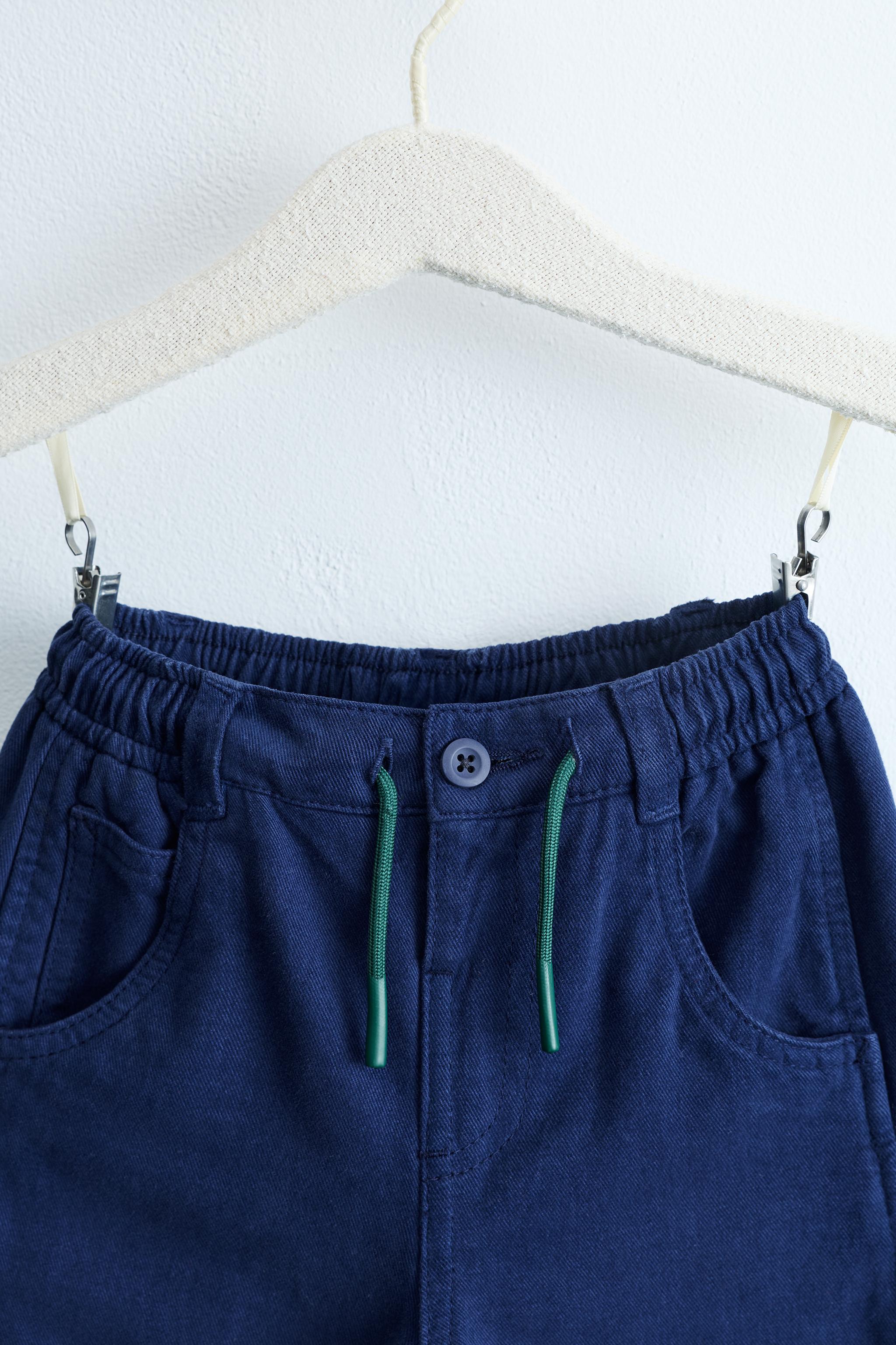 Детские брюки Zara TIMELESS - BALLOON PANTS WITH CONTRASTING DRAWSTRINGS — фото 3
