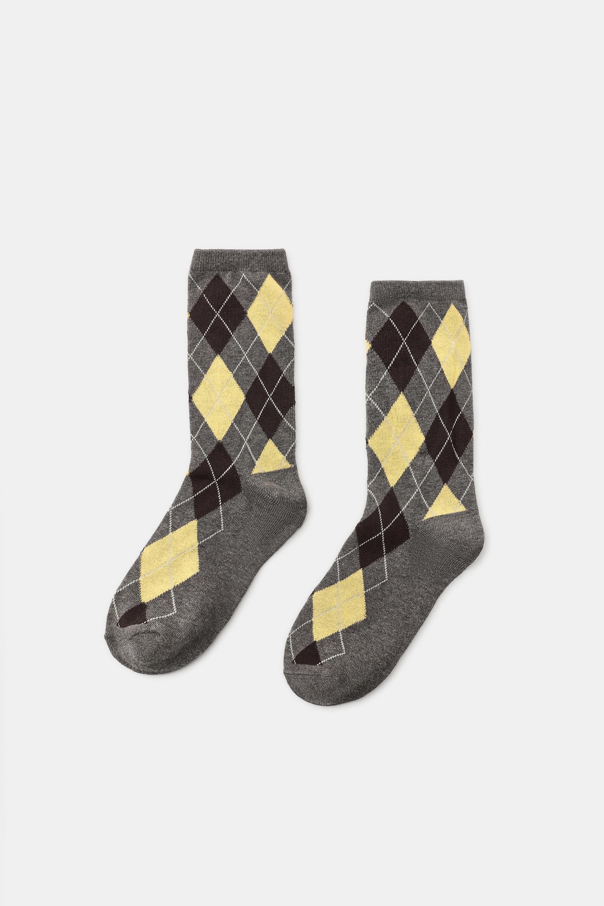 CHAUSSETTES IMPRIMÉ LOSANGES