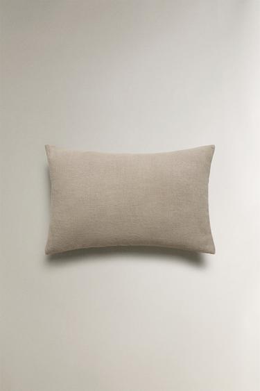 FLORAL PRINT CUSHION COVER - Light beige by Zara - Image 2