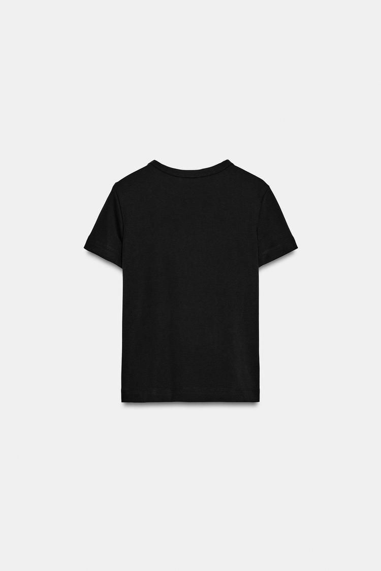 Camiseta de manga corta de tejido interlock 5
