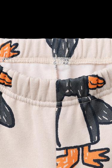 Zara PENGUIN JOGGING SET - Oyster-white