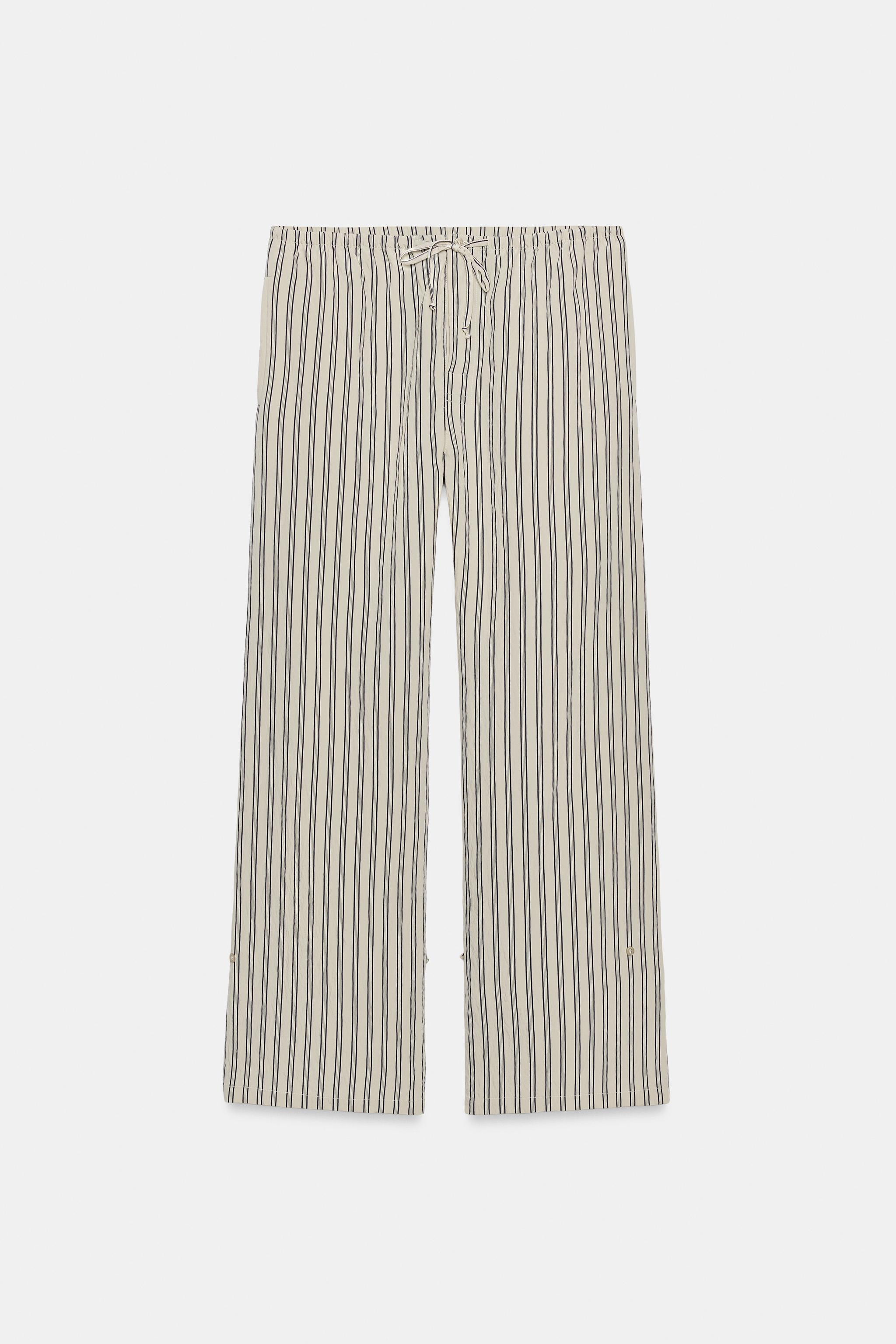 ZW COLLECTION ÇİZGİLİ STRAIGHT PANTOLON - Görsel 7