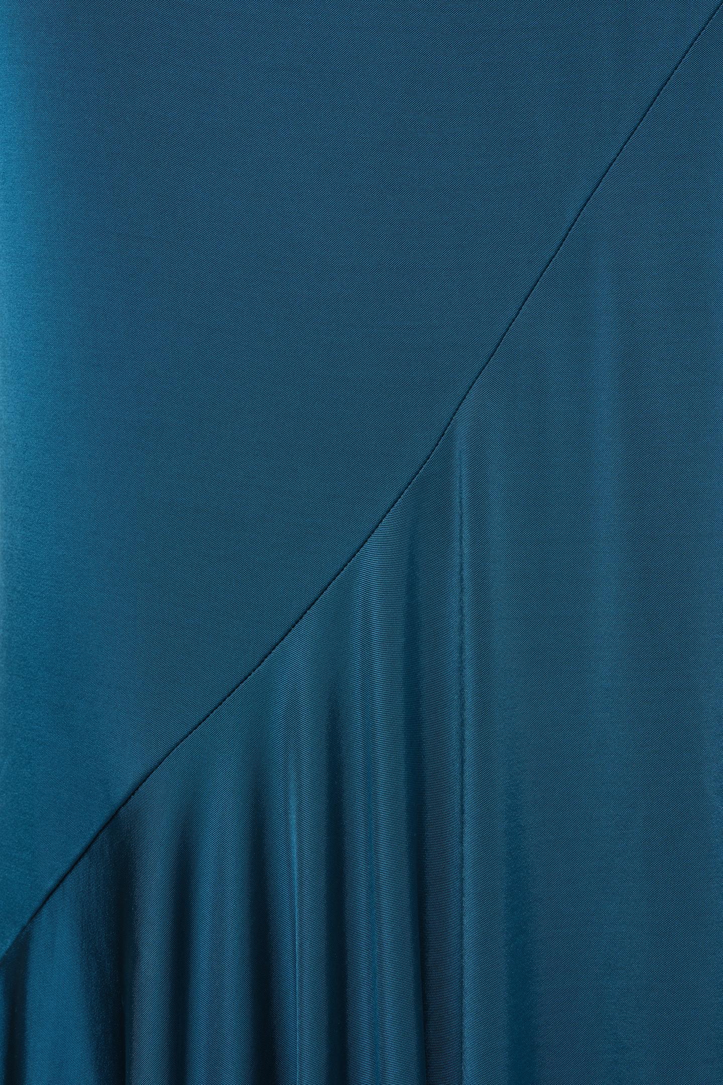 Женская юбка Zara Limited Edition Asymmetric Cut, цвет: Зелёный — фото 5