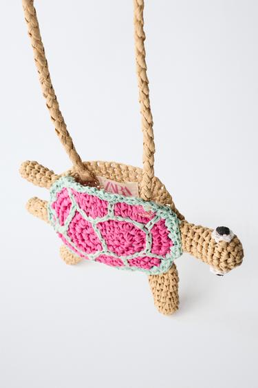 TURTLE CROSSBODY BAG - Multicoloured by Zara - Image 3