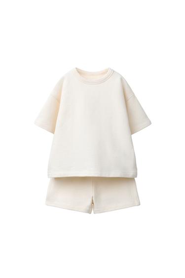 BASISSÆT JOGGING - råhvid fra Zara