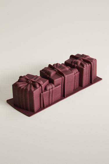 CHRISTMAS GIFT SILICONE MOULD — Burgundy 2