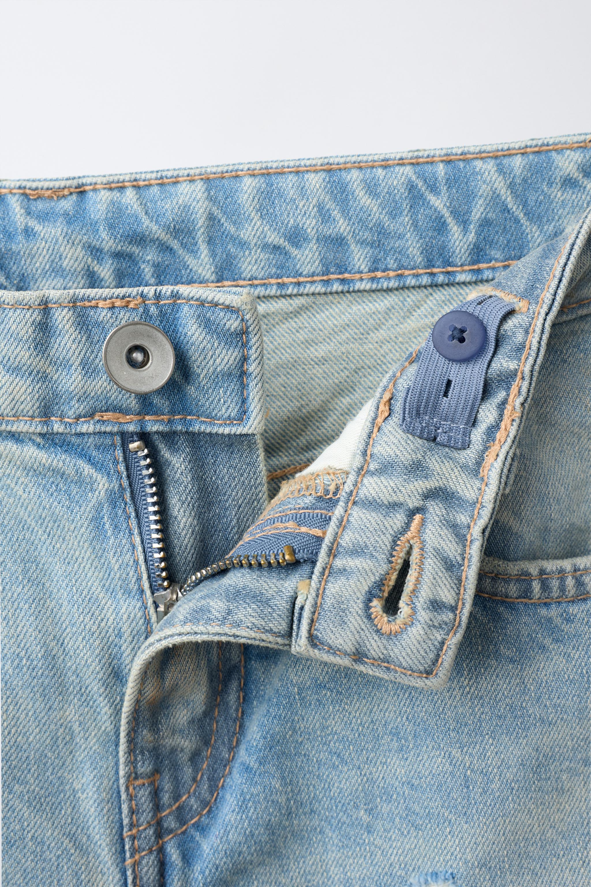 JEANS BAGGY DÉCHIRURES
