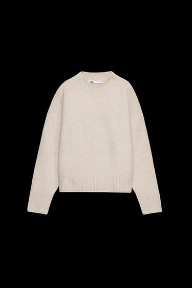 JERSEY SOFT PUNTO LISO - Crudo de Zara - Imagen 0