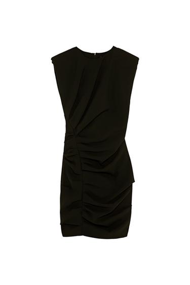MINI DRAPED DRESS