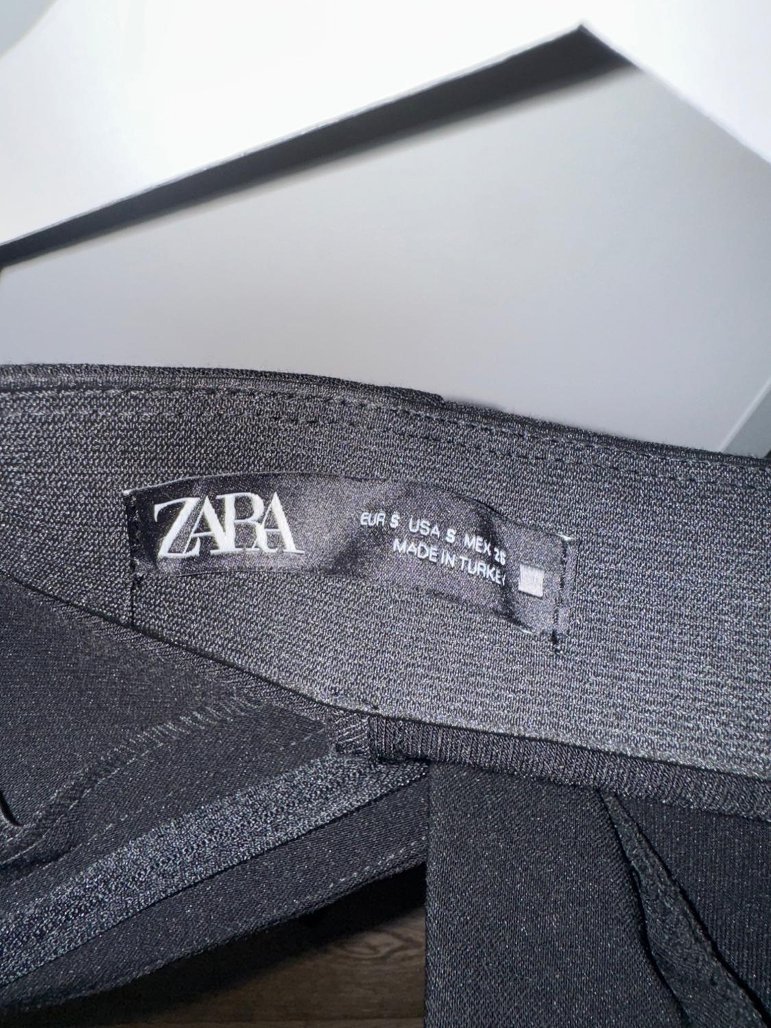 PANTALONI FLARE CLASSICO NERO - Image 3