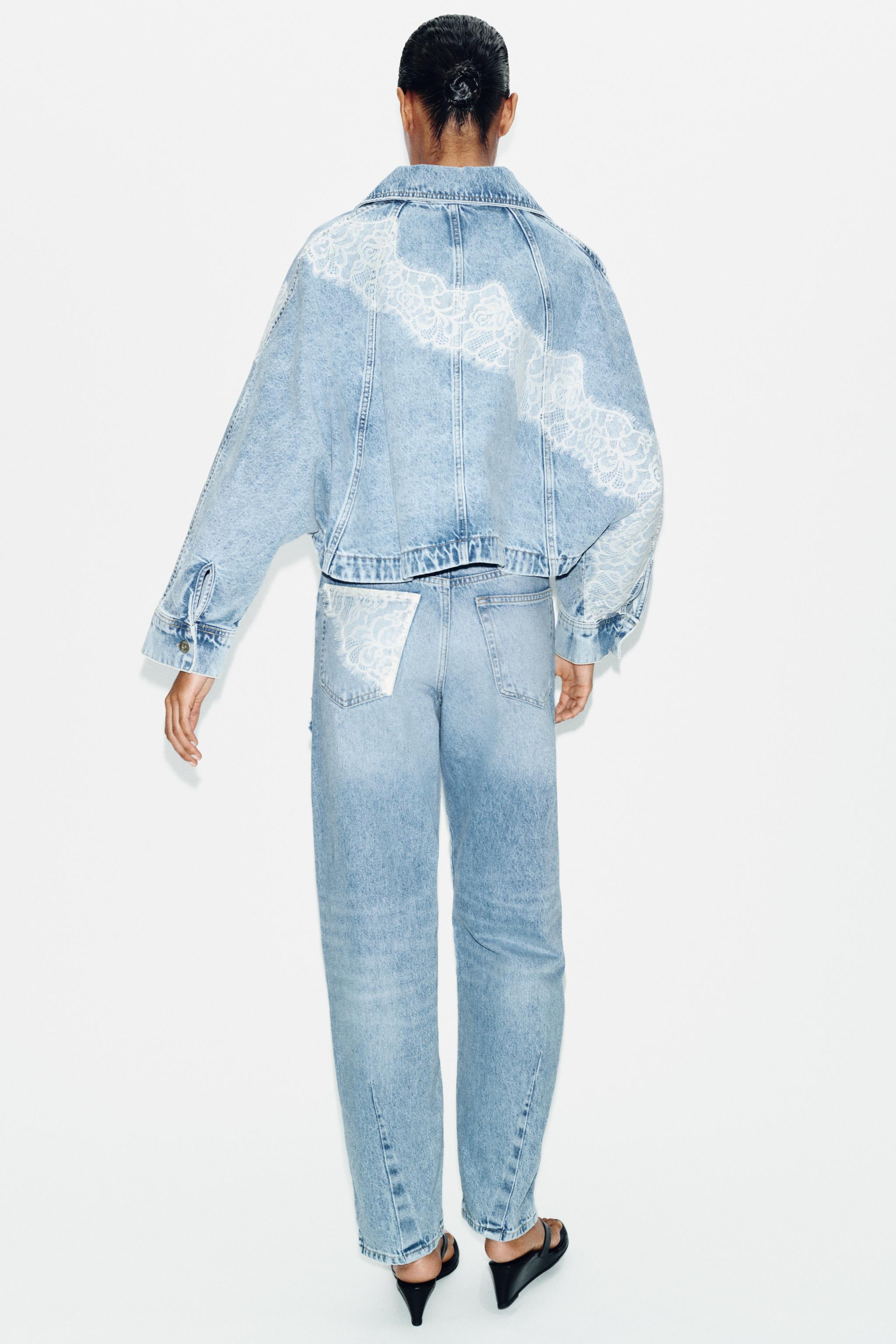 Z1975 DANTELLİ BAGGY JEAN - Görsel 6