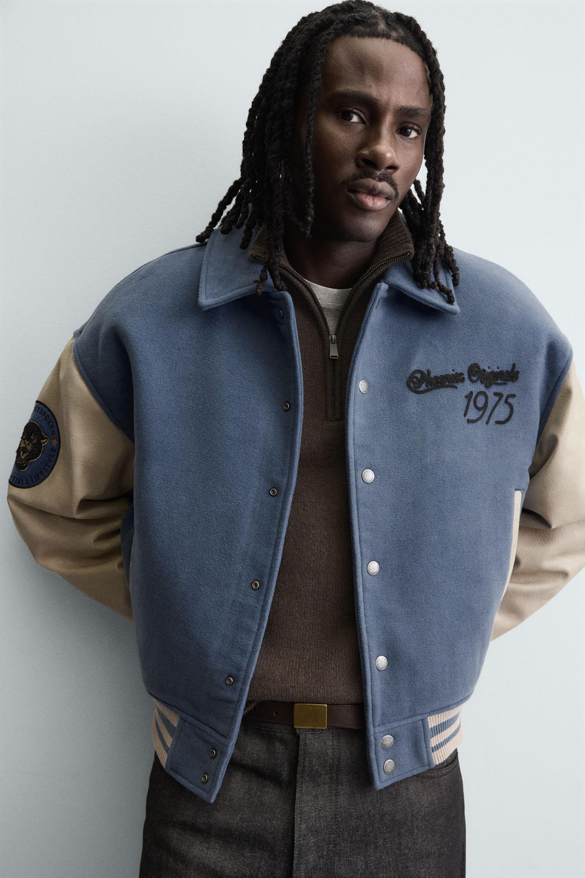 PATCHED QUILTED BOMBER JACKET