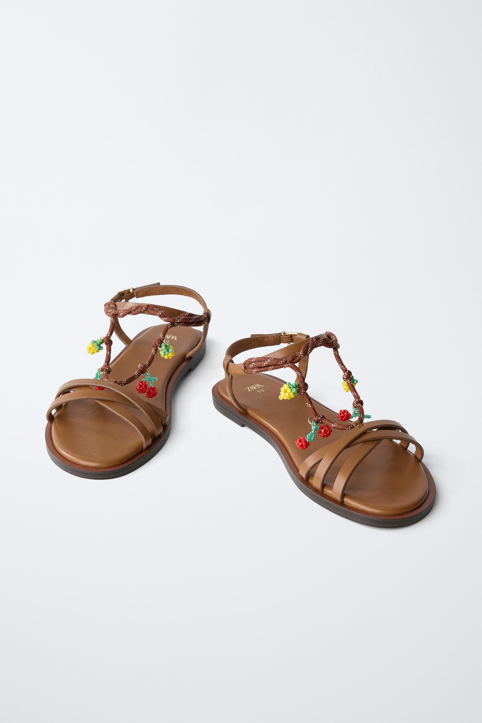 FRUIT STRAP SANDALS