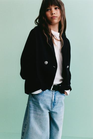 PLAIN BLAZER - Black by Zara