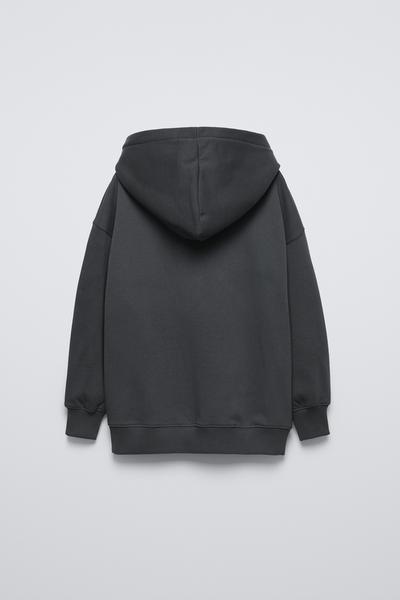 OVERSIZE BALET KAPÜŞONLU SWEATSHIRT_1