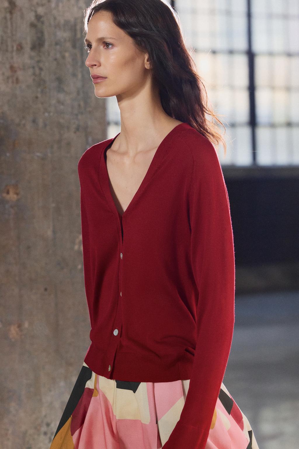 FINE KNIT CARDIGAN
