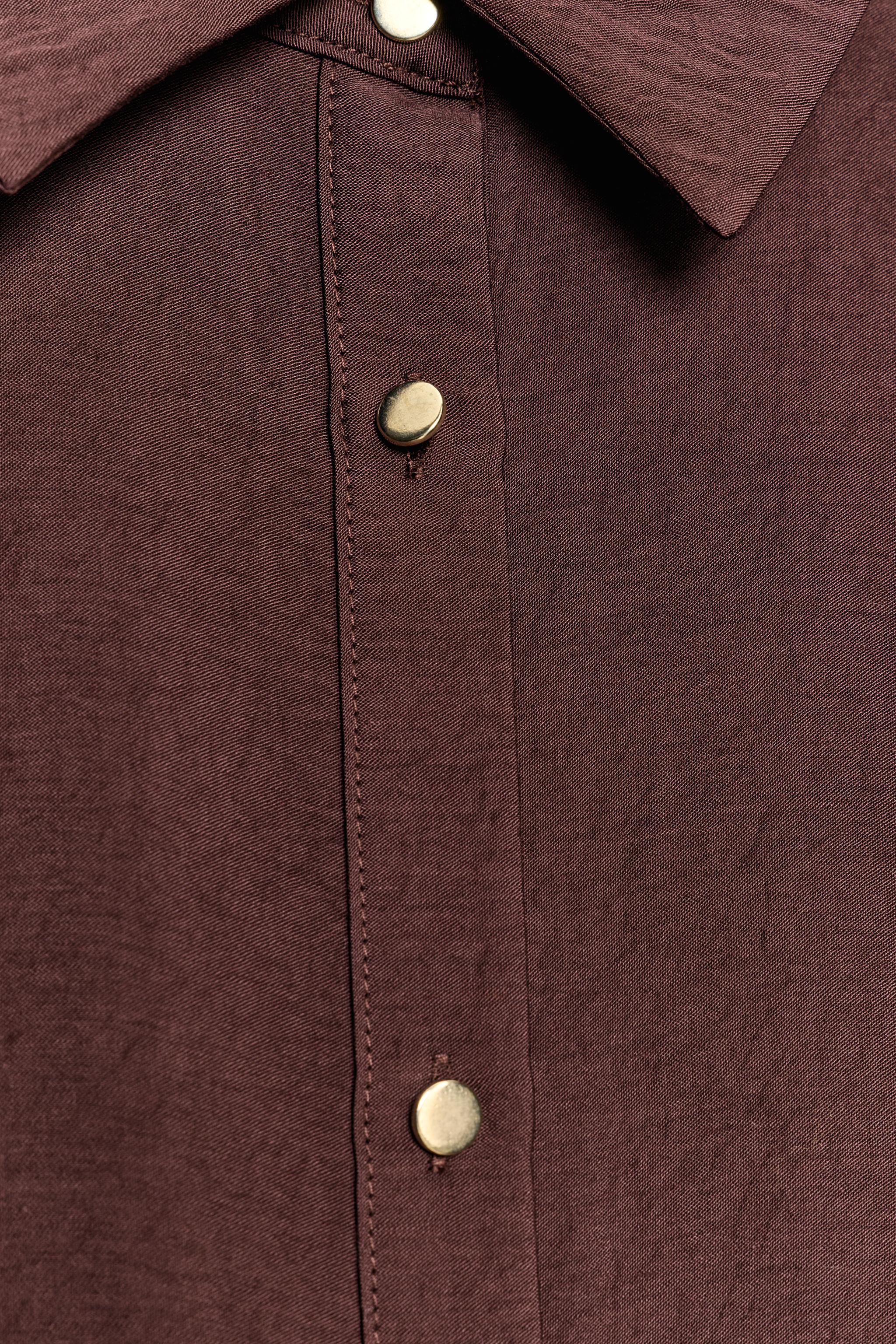 BELTED SHIRT DRESS