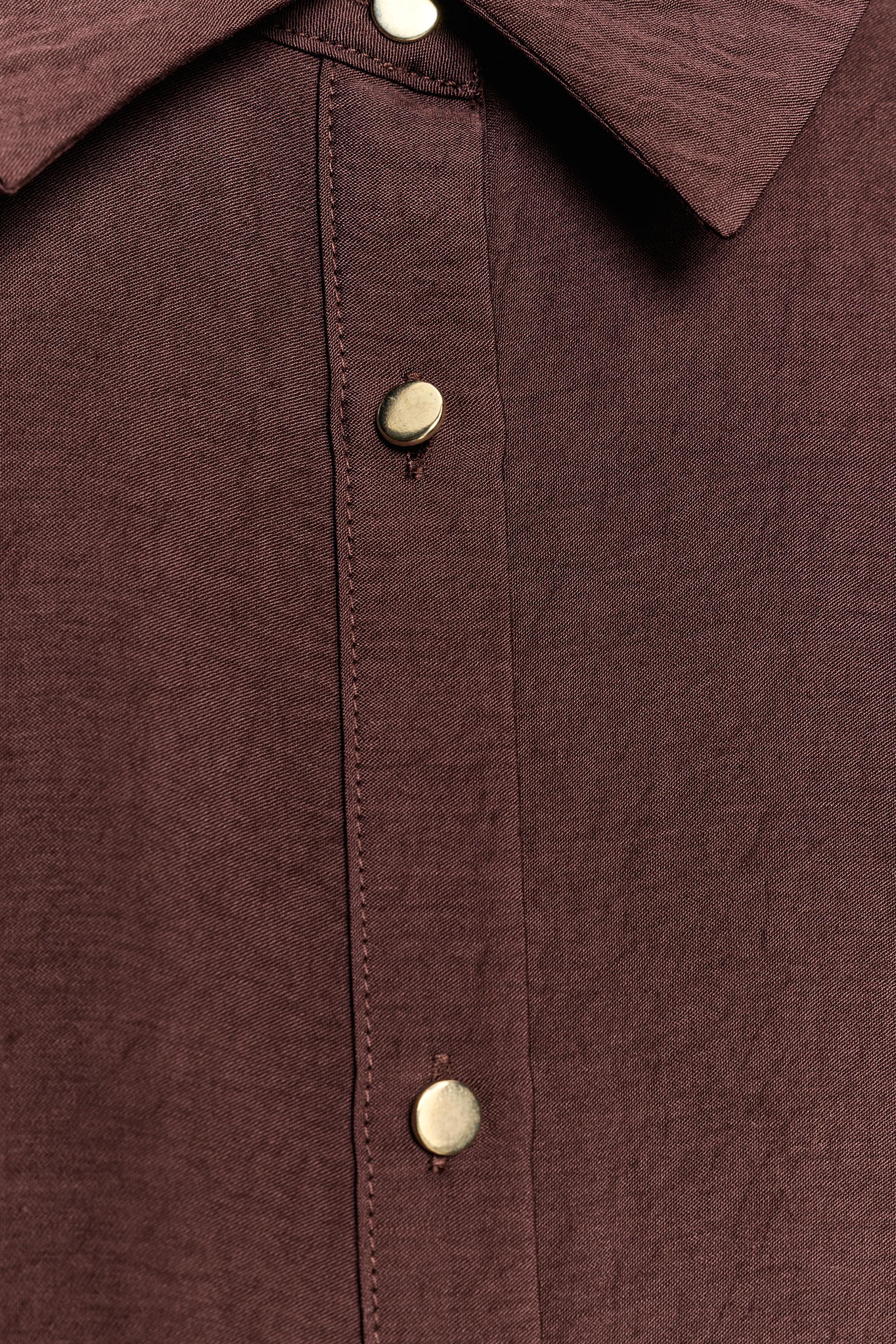 BELTED SHIRT DRESS thumbnail 9