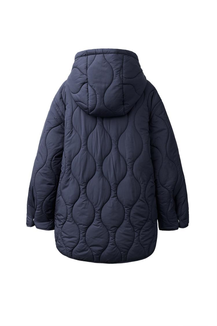 Chaqueta acolchada con capucha repelente al agua 3