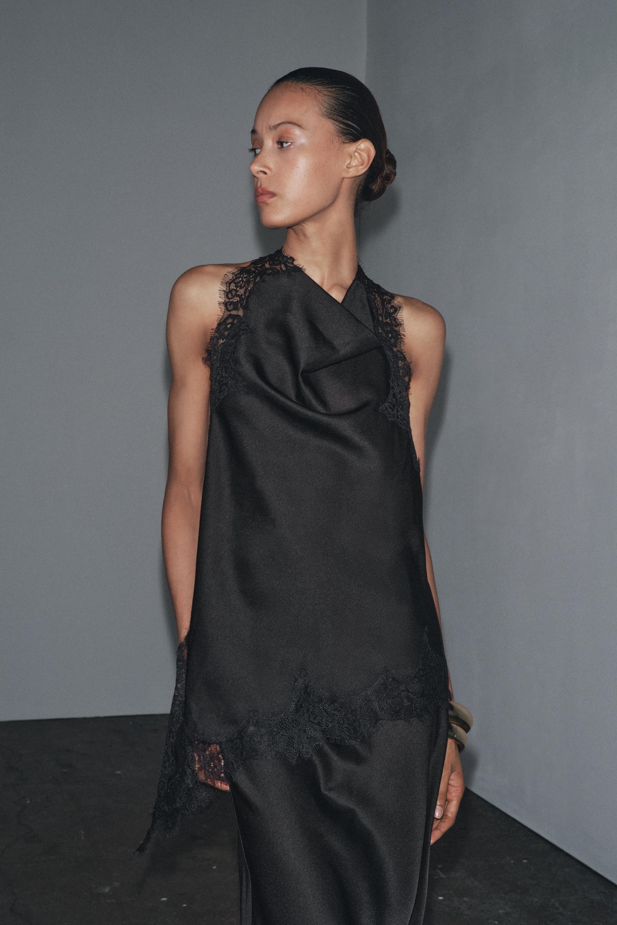 TOP HALTER EN DENTELLE ZW COLLECTION