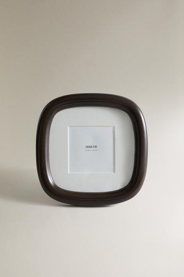 OVAL TRÆRAMME - Brun fra Zara - Billede 0
