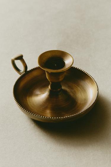 GOLDEN CANDLESTICK - Golden by Zara