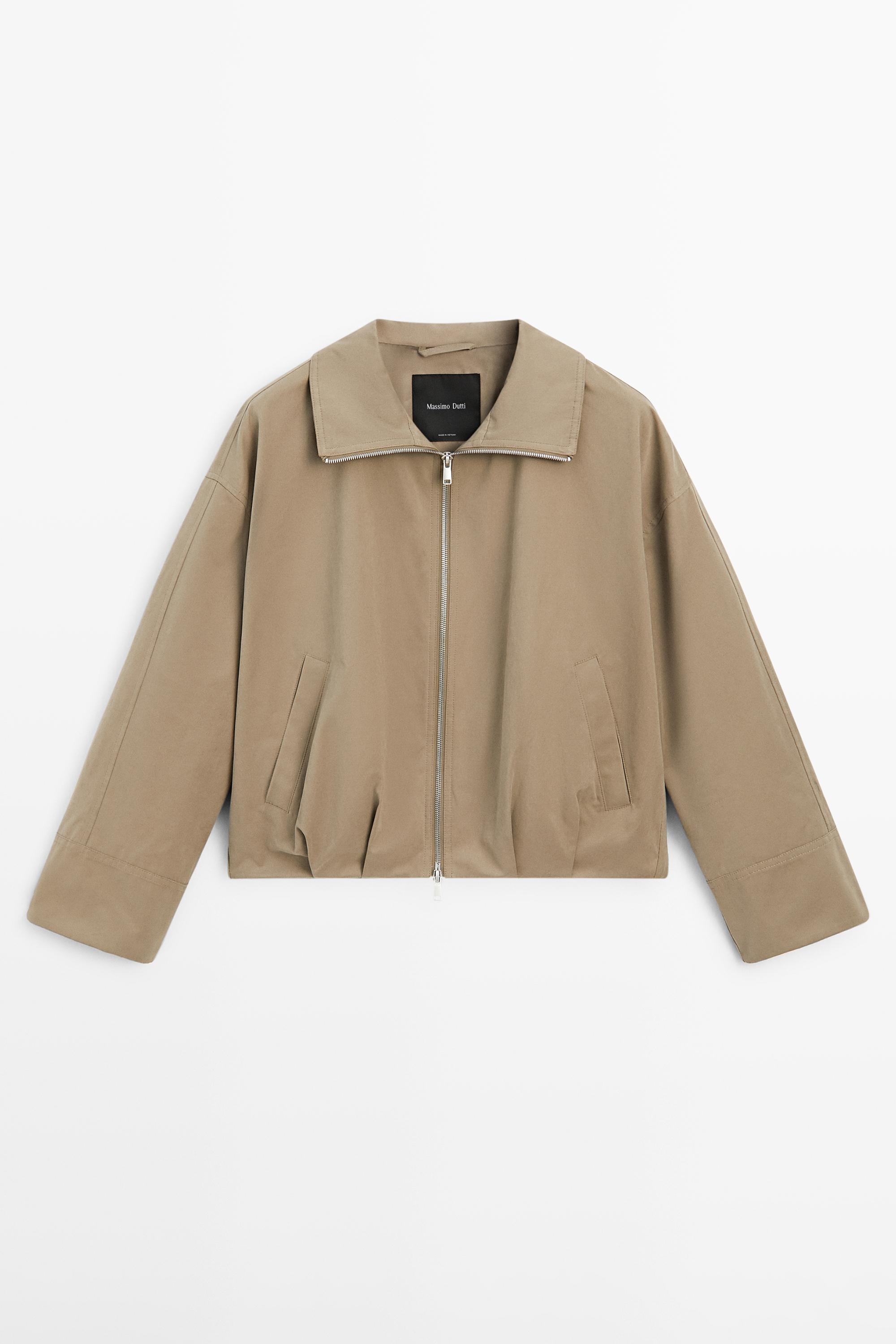 Veste bomber coton