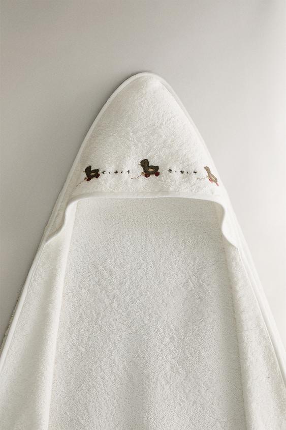 3 stuks Babyhanddoek met Capuchon, 80 x 80 cm Capuchonhanddoek Baby
