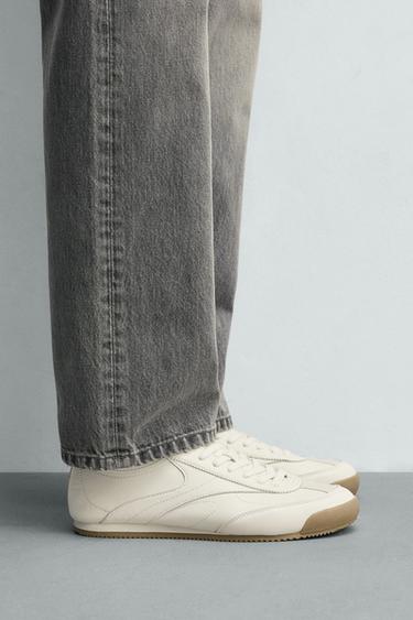 BASKETS STYLE RÉTRO - Blanc de Zara - Image 1