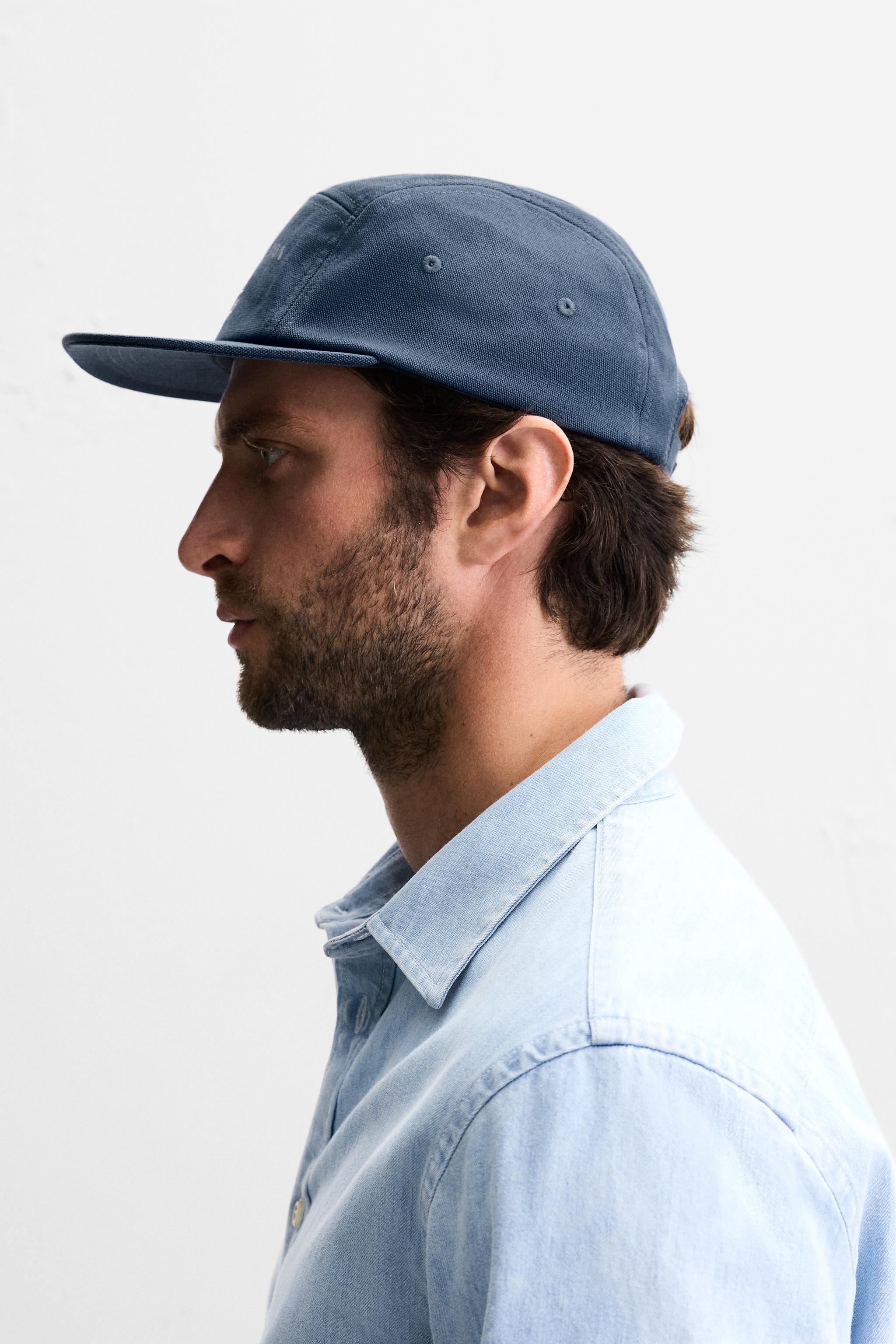 WASHED COMBINATION PRINT CAP