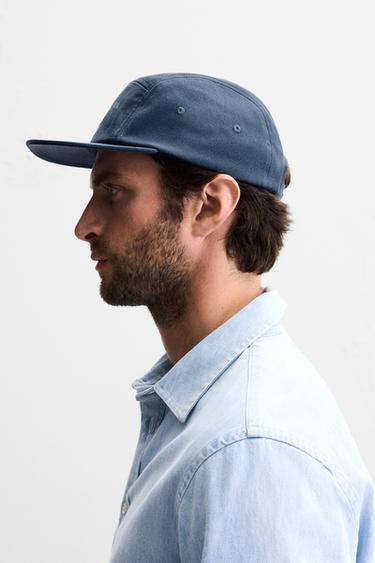 WASHED CAP WITH CONTRAST PRINT - Light blue by Zara - Image 1