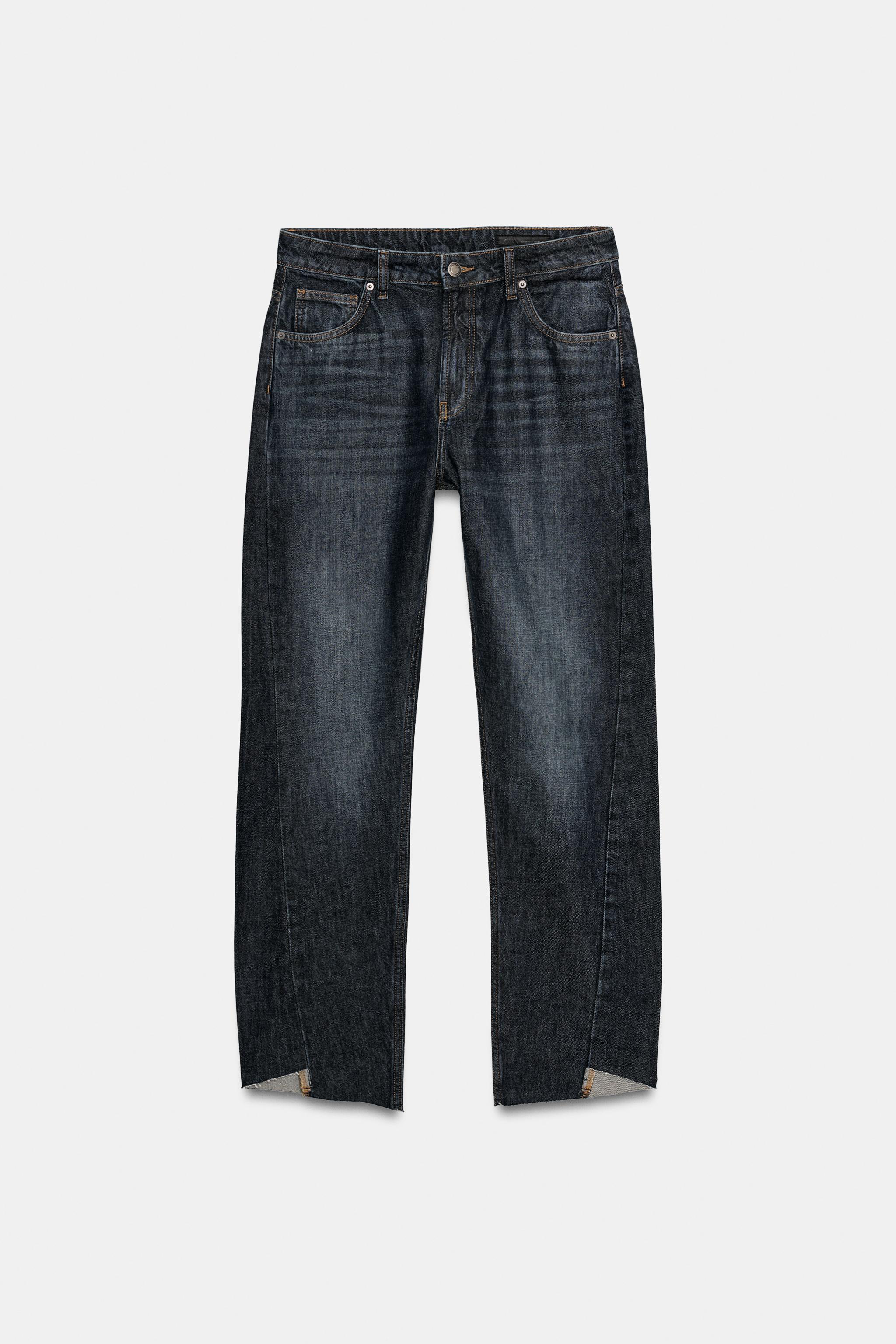 JEAN ZW COLLECTION THE SPLIT SEAM DROIT TAILLE BASSE