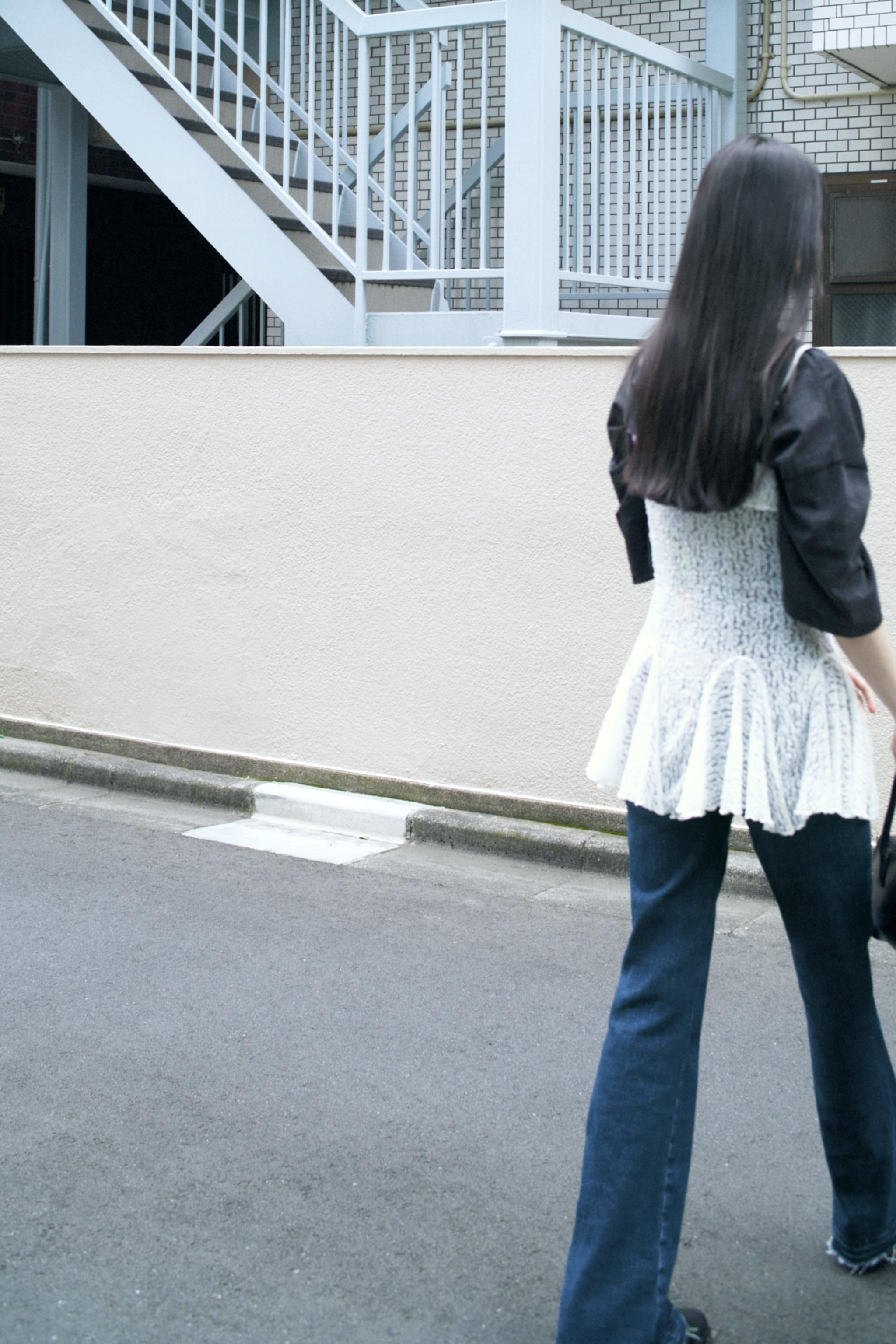 【ZARA】ゴデットヘムレースショートワンピース 6050/338/250 org.jpg