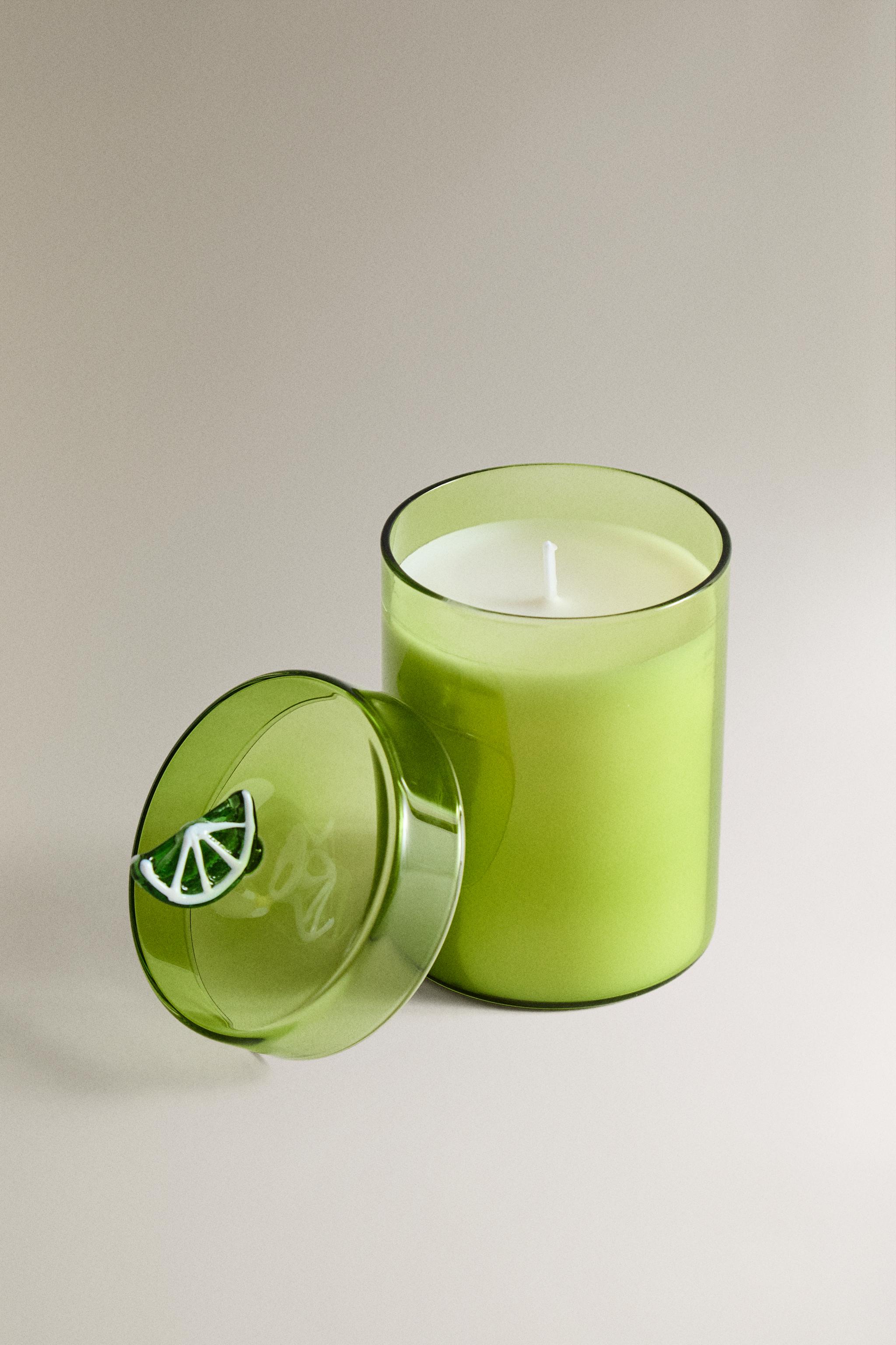 (220 G) BOUGIE PARFUMÉE LIME & PEPPERMINT