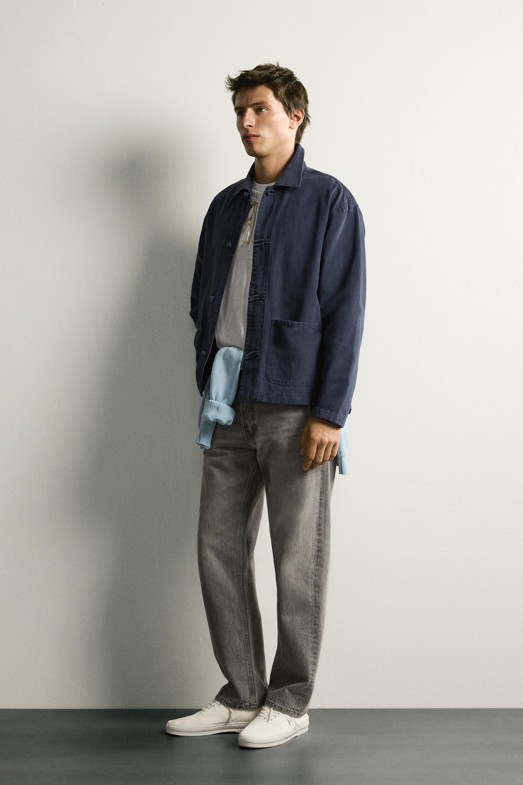 KNOT FROG FASTENING REGULAR FIT OVERSHIRT