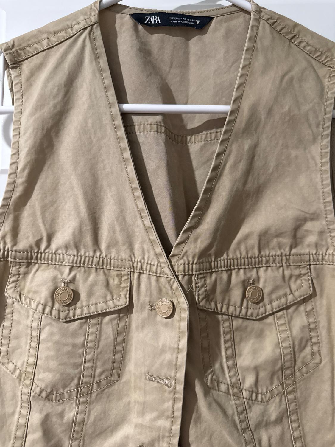WASHED EFFECT VEST - Image 2