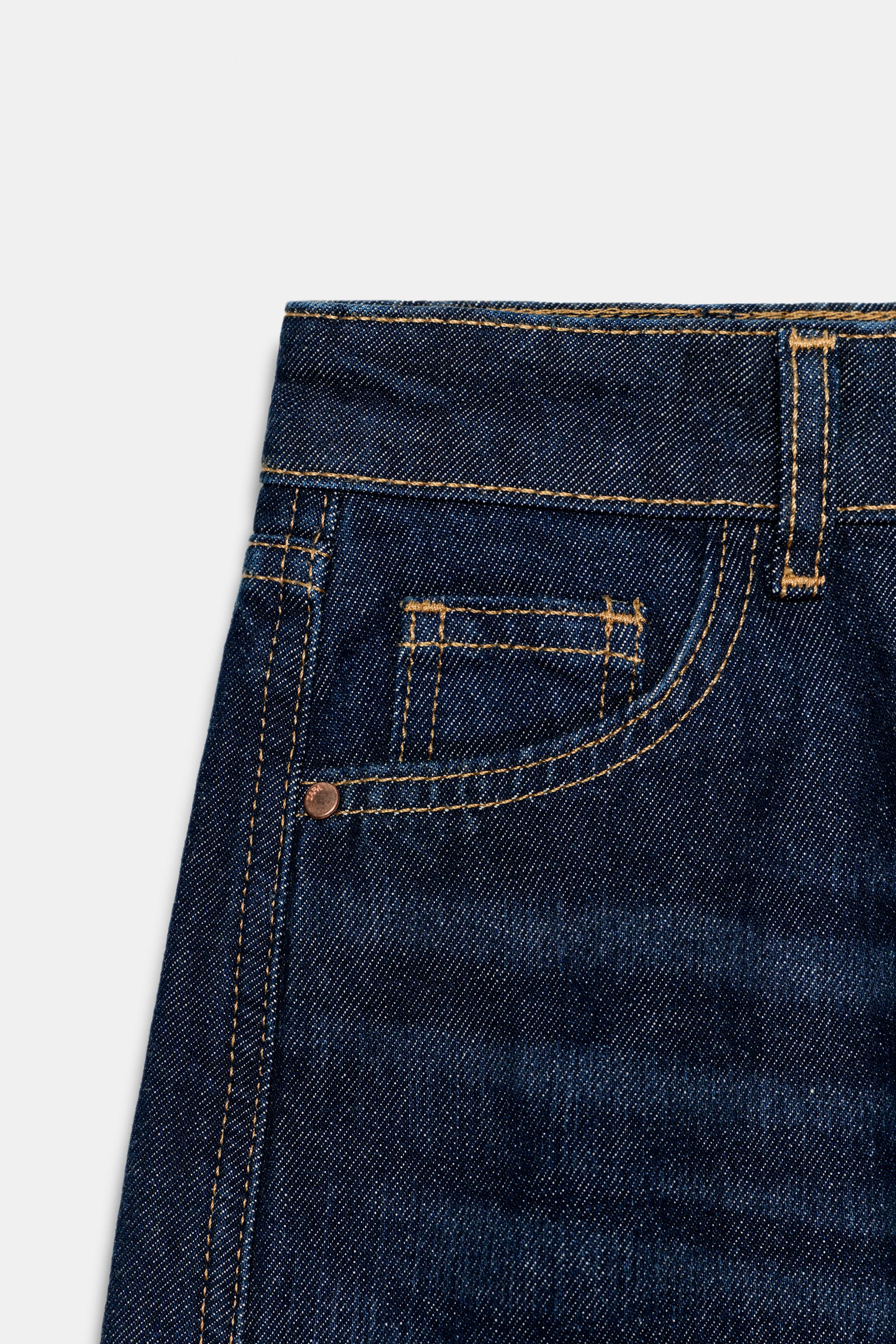 Z1975 BARREL ORTA BEL KATLAMALI PAÇA JEAN - Görsel 9